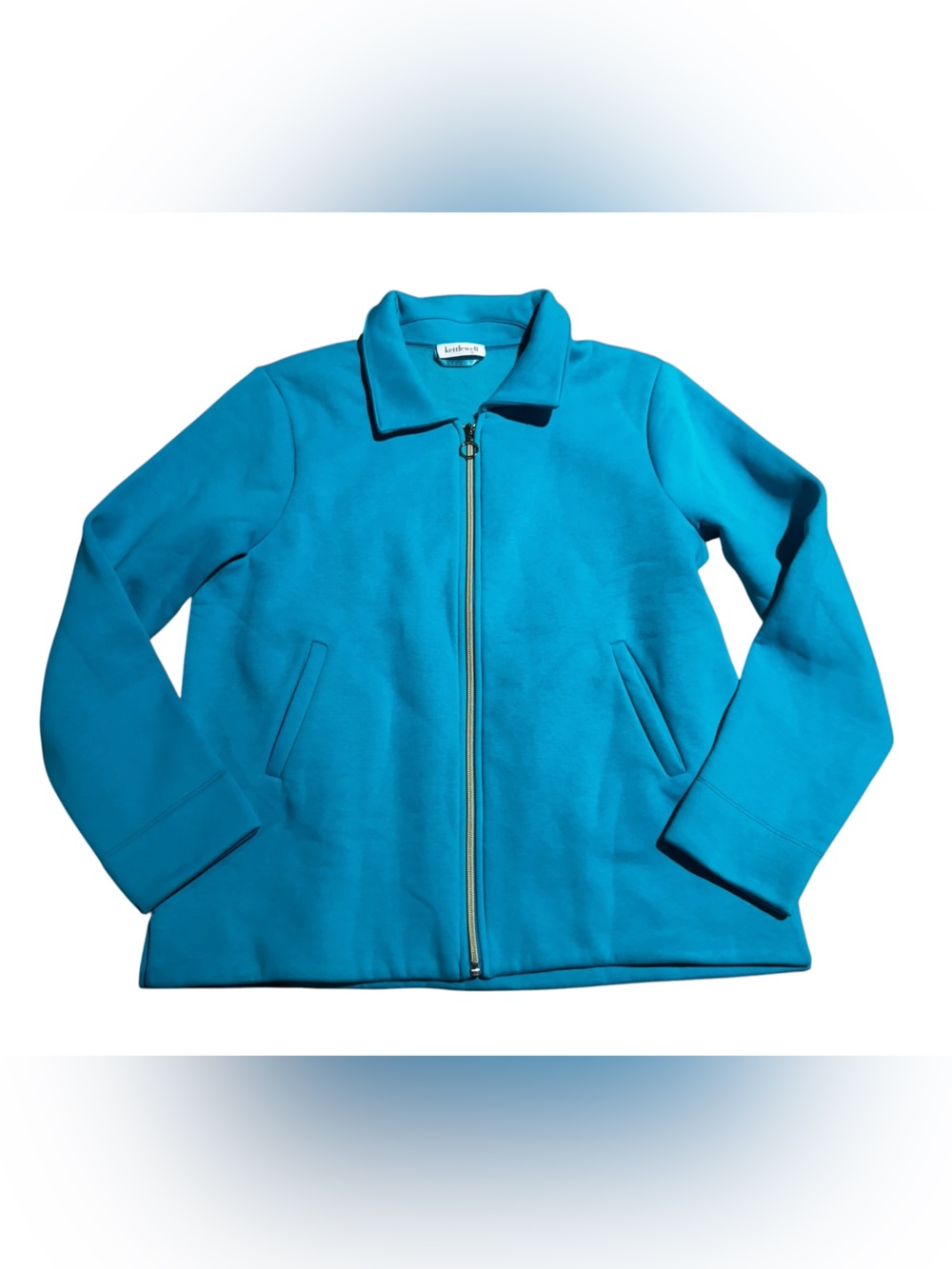 Kettlewell Colours Teal Blue Zip Up Jacket LL 12